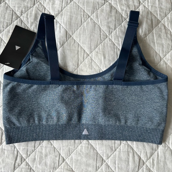 Vitality Formation Scoop neck bra Heather Navy blue - Picture 4 of 7